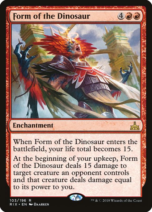 RIX: Form of the Dinosaur (Foil)