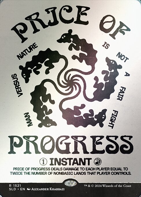 SLD: Price of Progress (Rainbow Foil)