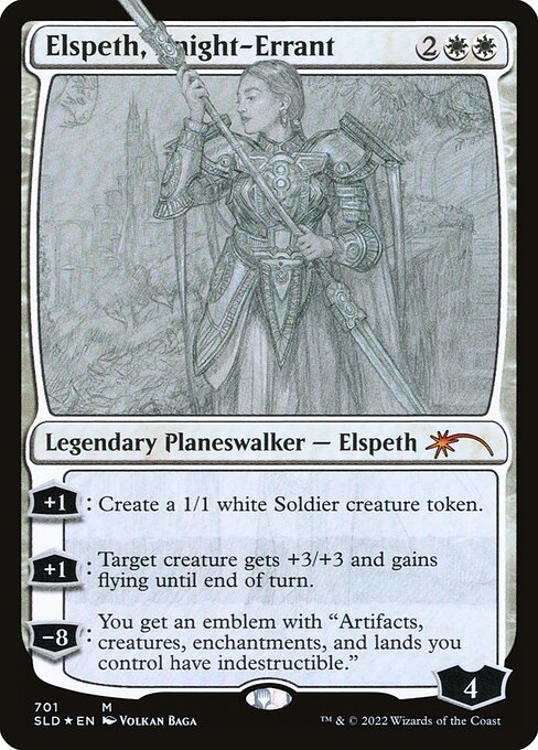 SLD: Elspeth, Knight-Errant (Sketch Showcase) (Foil)