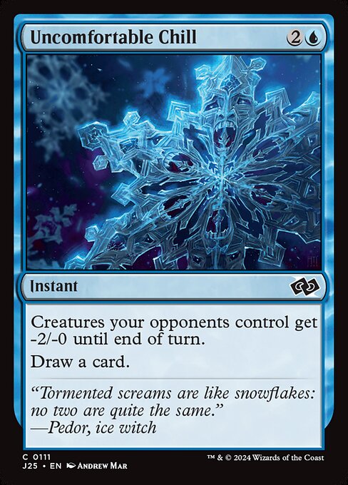 J25: Uncomfortable Chill