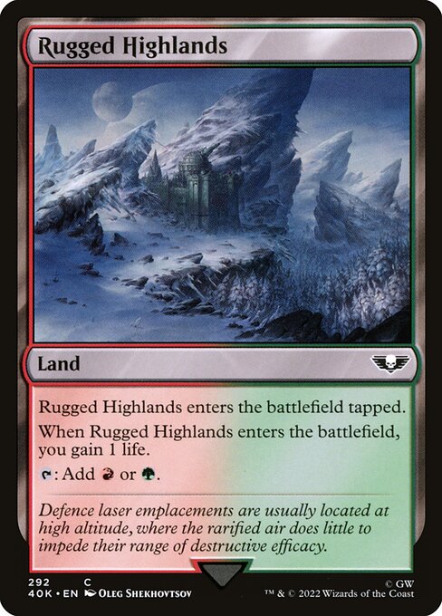 40K: Rugged Highlands