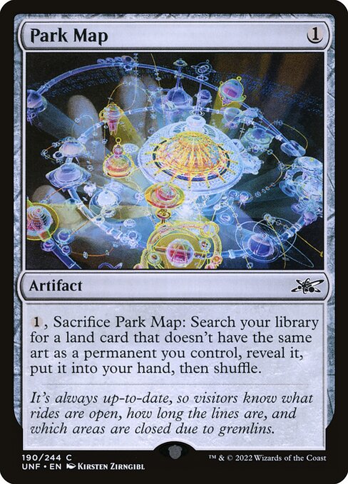 UNF: Park Map (Foil)