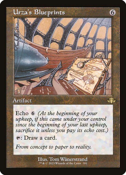 DMR: Urza's Blueprints (Retro Frame) (Foil)