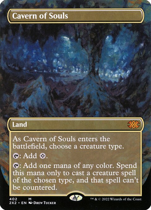 2X2: Cavern of Souls (Borderless) (Foil)