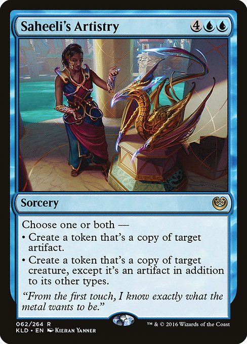 KLD: Saheeli's Artistry