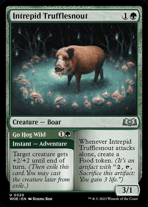 WOE: Intrepid Trufflesnout (Foil)
