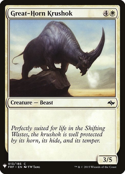 PLST: Great-Horn Krushok