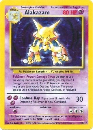 BS: Alakazam (Holofoil)