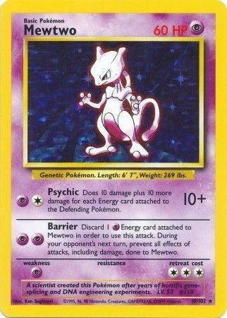 BS: Mewtwo (Holofoil)