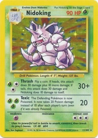 BS: Nidoking (Holofoil)
