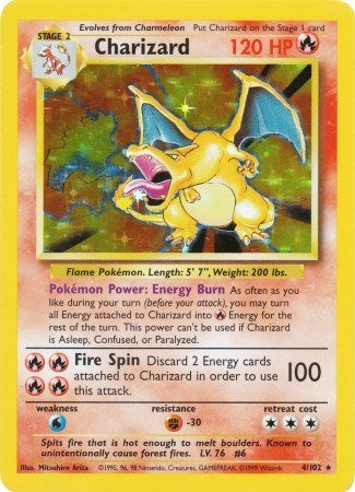 BS: Charizard (Holofoil)