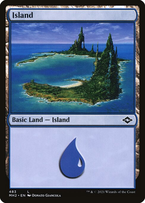 MH2: Island (483) (Foil)