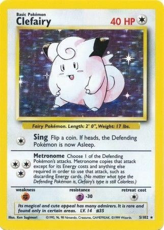 BS: Clefairy (Holofoil)