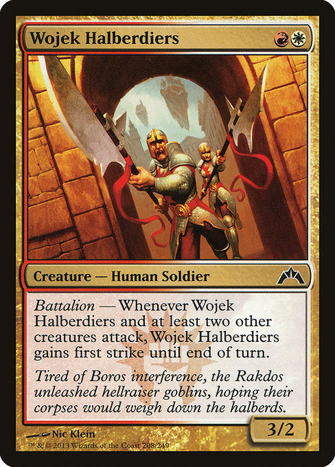 GTC: Wojek Halberdiers