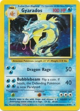 BS: Gyarados (Holofoil)