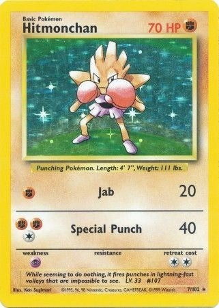 BS: Hitmonchan (Holofoil)