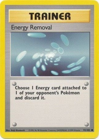 BS: Energy Removal