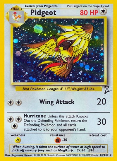 BS2: Pidgeot (Holofoil)