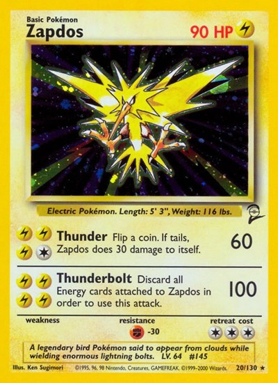 BS2: Zapdos (Holofoil)