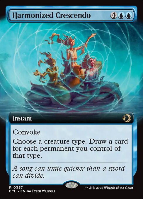 ECL: Harmonized Crescendo (Extended Art) (Foil)