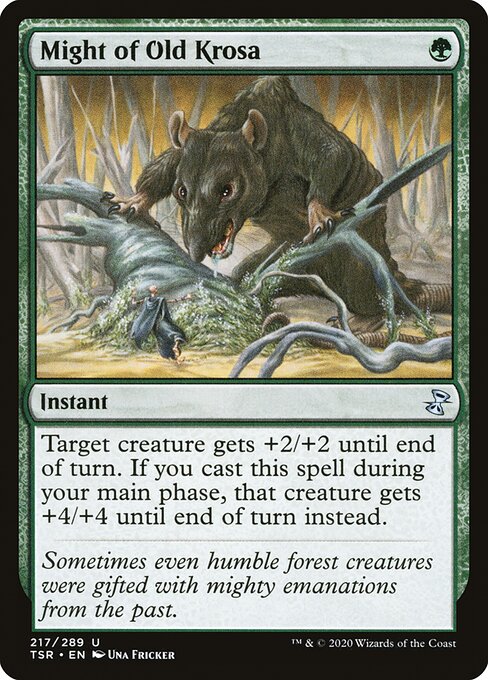 TSR: Might of Old Krosa (Foil)
