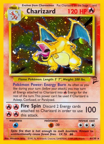 BS2: Charizard (Holofoil)