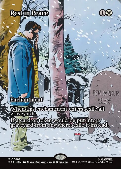 MAR: Rest in Peace (Borderless) (Foil)