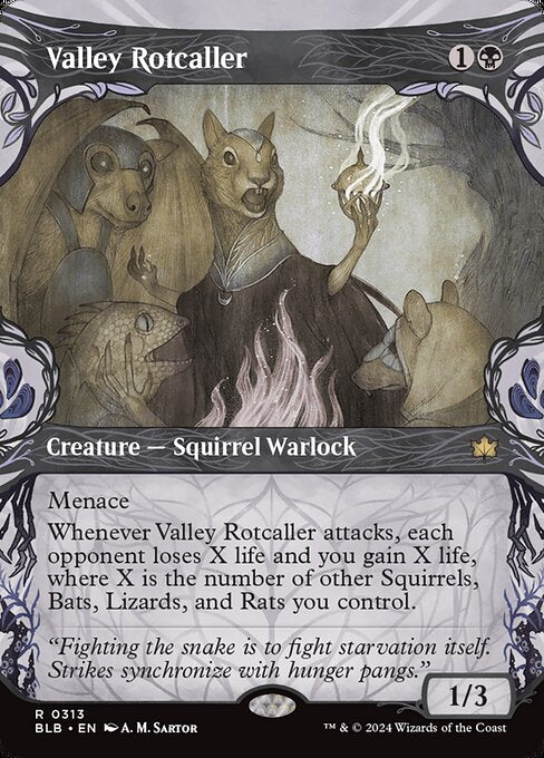BLB: Valley Rotcaller (Showcase) (Foil)