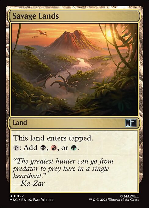 MSC: Savage Lands (Foil)