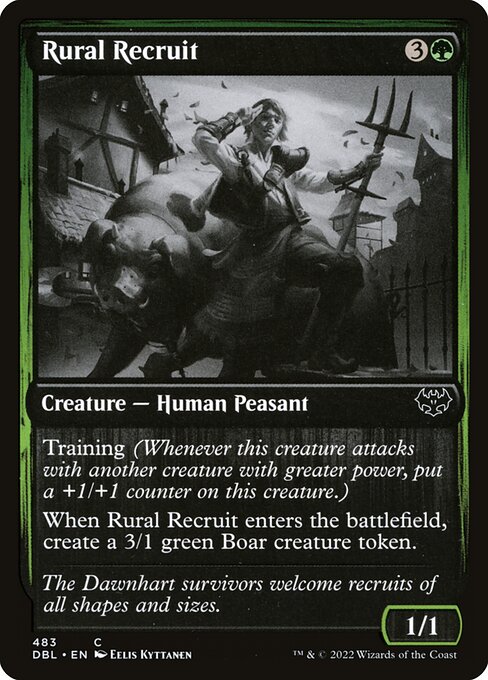 DBL: Rural Recruit (Foil)