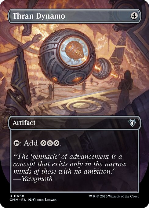 CMM: Thran Dynamo (Borderless) (Foil)