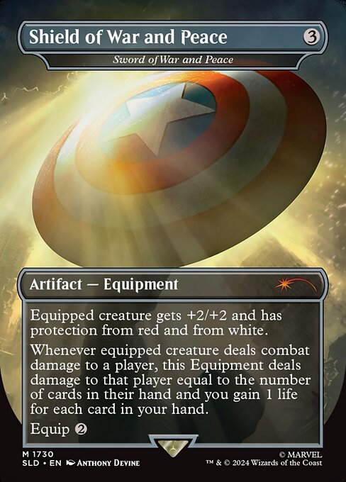 SLD: Shield of War and Peace - Sword of War and Peace (Foil)