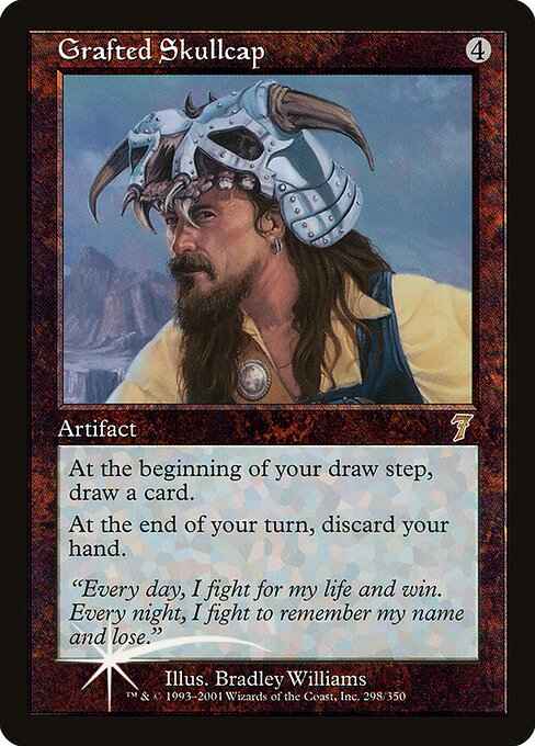 7ED: Grafted Skullcap (Foil)