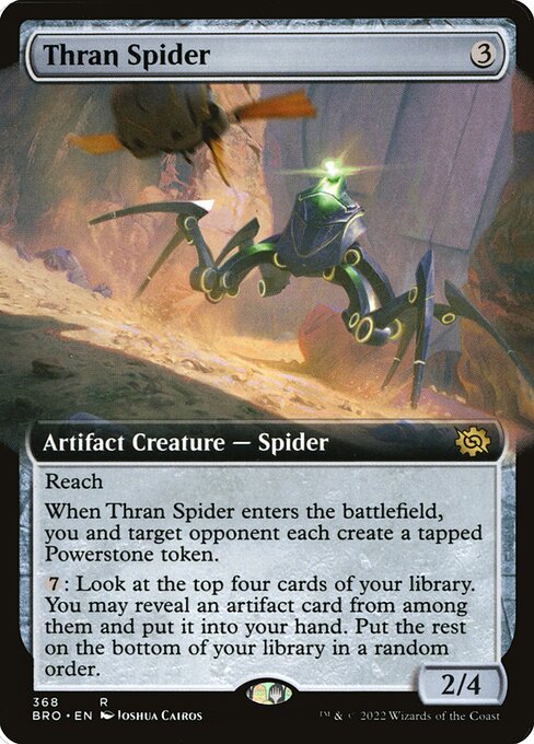 BRO: Thran Spider (Extended Art) (Foil)