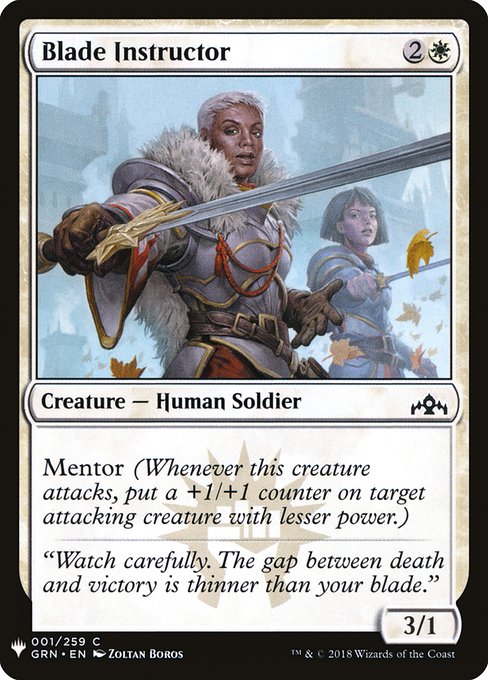 PLST: Blade Instructor