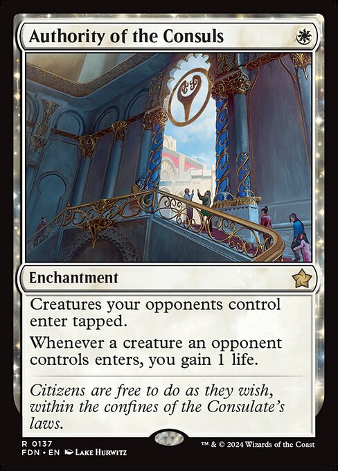 FDN: Authority of the Consuls (Foil)