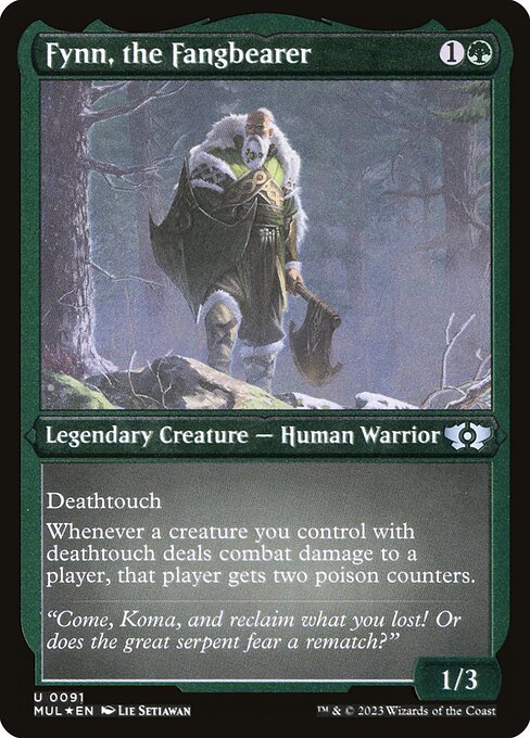 MUL: Fynn, the Fangbearer (Foil Etched)