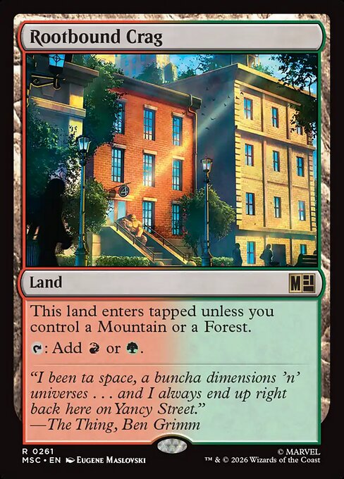 MSC: Rootbound Crag