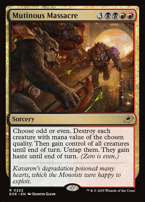 EOE: Mutinous Massacre