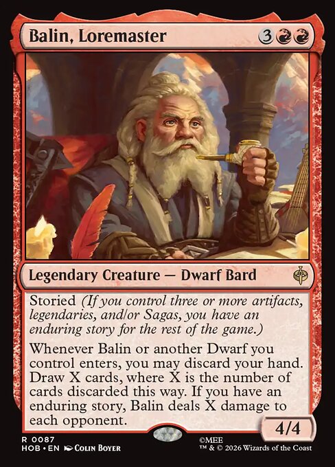 HOB: Balin, Loremaster (Foil)