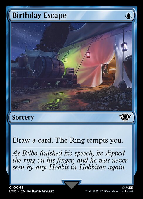 LTR: Birthday Escape (Foil)