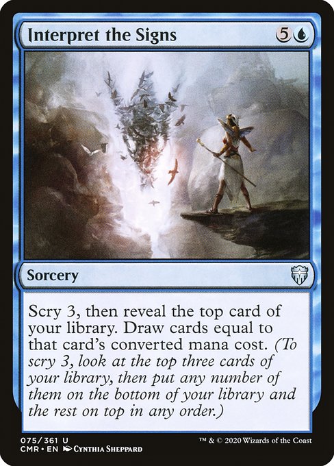 CMR: Interpret the Signs (Foil)