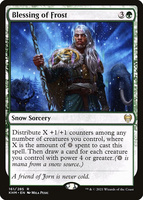 KHM: Blessing of Frost (Foil)
