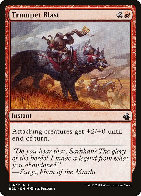 BBD: Trumpet Blast (Foil)