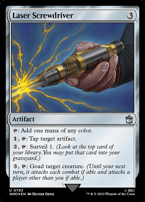 WHO: Laser Screwdriver (Surge Foil)