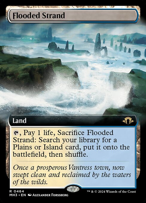 MH3: Flooded Strand (Extended Art) (Foil)