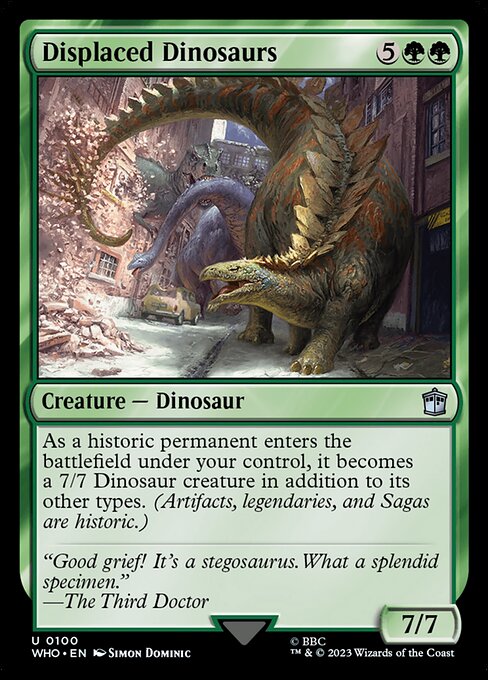 WHO: Displaced Dinosaurs (Foil)
