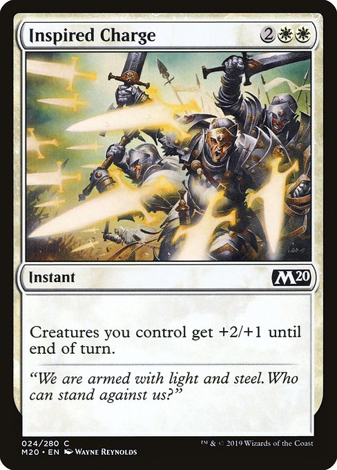 M20: Inspired Charge