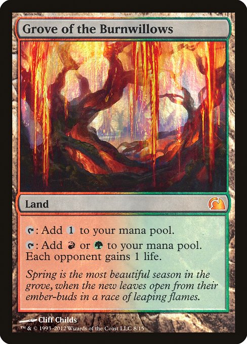 V12: Grove of the Burnwillows (Foil)