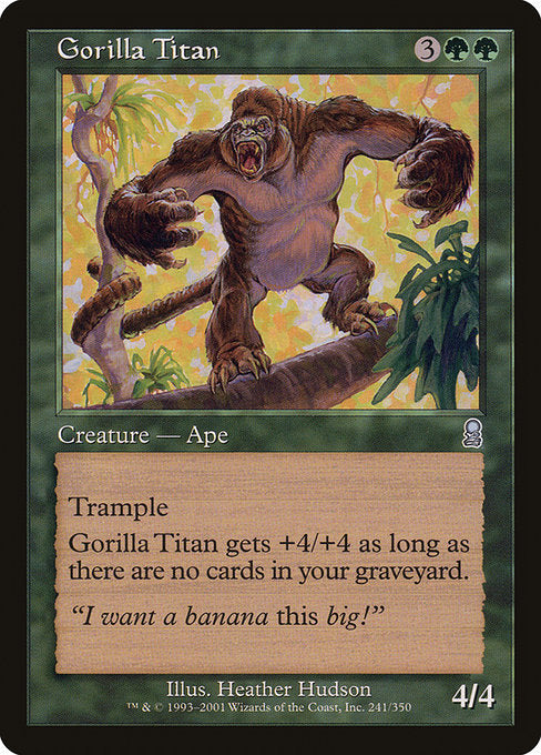 ODY: Gorilla Titan (Foil)